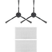 Viomi Alpha 2 Pro Robot Süpürge Uyumlu 4'li Yedek Parça Seti