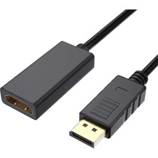 1 Metre Displayport To HDMI Dişi Çevirici 1 Metre Displayport To HDMI Uzatma Kablosu