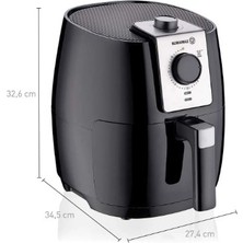 Korkmaz Air Fix Airfryer 5 Litre