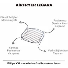 SuQa Airfryer Aksesuar Xxl Izgara Teli Fritöz