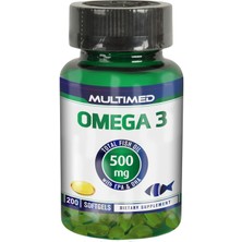 Multimed Omega 500 Mg Balık Yağı 200 Softgel