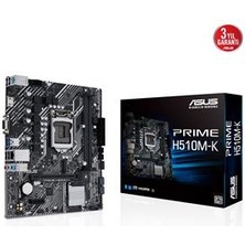 Asus Prime H510M-K 1200P DDR4 Anakart Chipset H510 PCI Express Hızı ile Oyun ve Profesyonel Kullanım