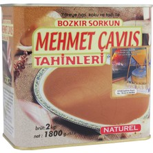 Mehmet Çavuş Kepeksiz Bozkır Tahini Teneke Kutu 1,8 kg