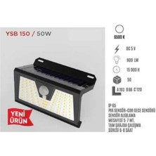 Ycl YSB-150 50W Solar Led Duvar Aplik