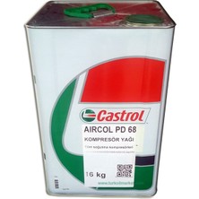 Castrol Aircol Pd 68 16 kg Kompresör Yağı ( Üretim Yılı: 2023 )