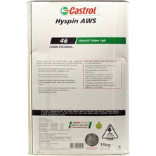 Castrol Hyspin Aws 46 17 Litre Hidrolik Yağı ( Üretim Yılı: 2022 )