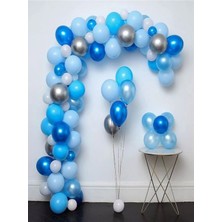 Çıtı Pıtı Store Mavi Zincir Balon Seti