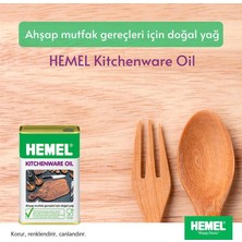 Hemel 18816 Kitchenware Oil 175 Ml Ahşap Mutfak Gereçleri Yağı Şeffaf