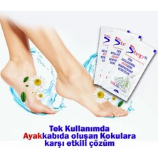 Steps Active Team- Ayak Kokusu Giderici, 120 Güne Kadar Etikili Koku Önleyici 4'lü Paket