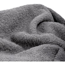 Ilgın Home Basic Desensiz Gri Battal Boy Banyo Havlusu %100 Pamuk 90X150 Cm.