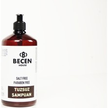 Becen House Tuzsuz Şampuan 1000 ml Brezilya Fönü Keratin Bakımı Parabensiz ve Buğday Proteinli