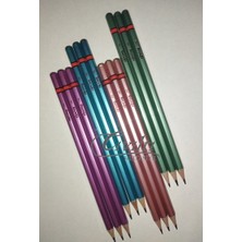 Rotring Metalik Kurşun Kalem 12 Adet HB Renkli ve Ergonomik Tasarım ile Yazım Keyfi
