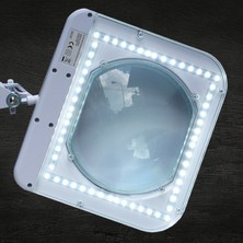 Loyka 6020 LED Işıklı ´köşeli Lensli´ Masaüstü Büyüteç