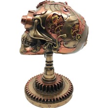 Rakun Home Steampunk Serisi Kuru kafa Biblo