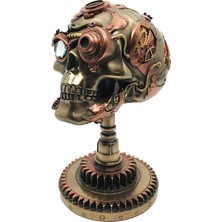 Rakun Home Steampunk Serisi Kuru kafa Biblo