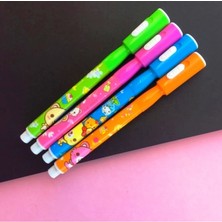 Kuzey 4 Pcs Invisible Ink Pens Uv LED Light 4 Adet Mor Işıklı Görünmez Kalem Işıklı Kalem LED Mor Işık Kalem