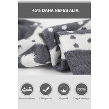 Black Arden Socks 4 Çift Spor Desenli Bayan Çorap