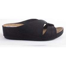 Dagoster DZA37-1816 Siyah Günlük Ortopedik Kadın Terlik