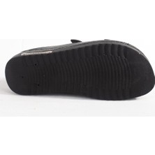 Dagoster DZA37-3001 Siyah  Günlük Ortopedik  Kadın Terlik