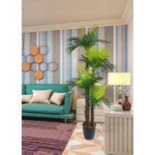 Netten Evime Yapay Ağaç Palmiye 4 Katlı 165 cm Salon Çiçeği Yapay Çiçek