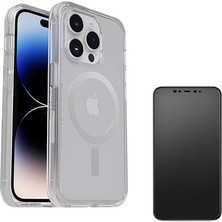 Tiger iPhone 11 Pro Max Magsafe Destekli Şeffaf Kılıf +Mat Seramik Nano Ekran Koruyucu