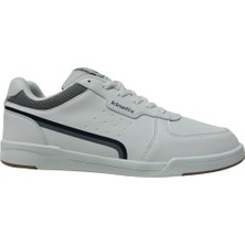Kinetix Beyaz Gri Siyah Bağcıklı Sneakers Spor Ayakkabı10