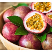 FidanBudur Çarkıfelek Meyvesi 10 Adet Orta Boy pasiflora, passion fruit, passiflora