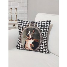 Körfez Kırlent Sevimli Hayvan Figür Baskılı Kırlent Kılıfı 43X43CM