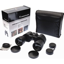 7X50 - Geniş Ön Mercekli Profesyonel El Dürbünü - 1000M/56M - Siyah V4