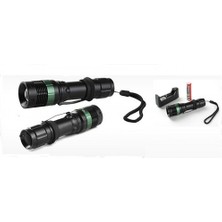 Power Style 500 Lumen 600 Metre Işık Uzantılı Zoomlu Şarjlı El Feneri