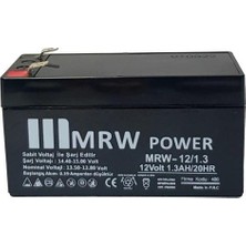 Mrw Power 12VOLT 1.3AMPER Akü 12V 1.3AH