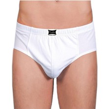 Tutku Tutku erkek Slip Külot Beyaz 12 Li Paket