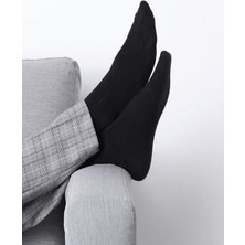 Black Arden Socks 3 Çift Siyah Erkek Soket Çorap