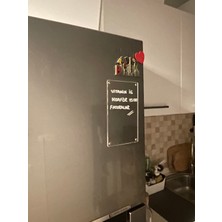 Trend Pleksi Silinebilir Pleksi Not Alma Magneti