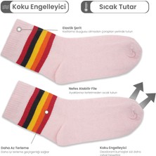 Black Arden Socks 3 Çift Pembe Kadın Kolej Çorap