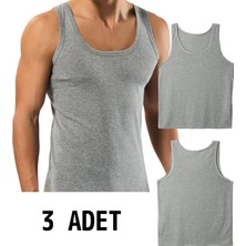 Maruf Shop 3 Adet Erkek % 100 Pamuk Askılı Klasik Atlet