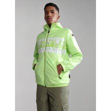 Napapijri Yeşil Erkek Çocuk Ceket NP0A4GXBG1G1 K A-Baltra