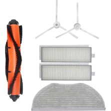 Roborge Xiaomi Vacuum Mop 2in1 Essential (Mjstg1) Robot Süpürge Uyumlu 6'lı Yedek Parça Seti