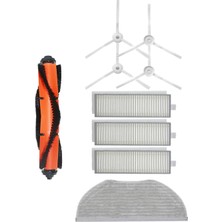 Roborge Xiaomi Vacuum Mop 2in1 Essential (Mjstg1) Robot Süpürge Uyumlu 9'lu Yedek Parça Seti