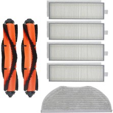 Roborge Xiaomi Vacuum Mop 2in1 Essential (Mjstg1) Robot Süpürge Uyumlu 7'li Yedek Parça Seti