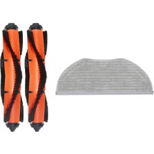 Roborge Xiaomi Vacuum Mop 2in1 Essential (Mjstg1) Robot Süpürge Uyumlu 3'lü Yedek Parça Seti