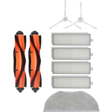 Roborge Xiaomi Vacuum Mop 2in1 Essential (Mjstg1) Robot Süpürge Uyumlu 9'lu Yedek Parça Seti