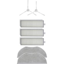 Roborge Xiaomi Vacuum Mop 2in1 Essential (Mjstg1) Robot Süpürge Uyumlu 7'li Yedek Parça Seti