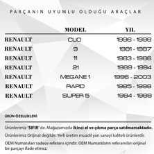 Alpha Auto Part Renault 9, 11, 21, Clio, Megane Viraj Demir Kelepçesi - Dar -