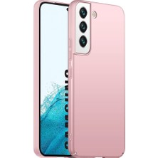 Eabhulie Galaxy S22 5g Için Ince Sert Pc Mat Arka Telefon Kılıfı - Rose Gold (Yurt Dışından)