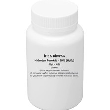 Ipek Kimya Hidrojen Peroksit %50 Oksijenli Su 4 Lt
