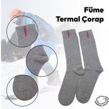 Black Arden Socks Erkek Renkli Termal Kışlık Desensiz Tek Çift 40-44 Numara Uzun Çorap BT-0718