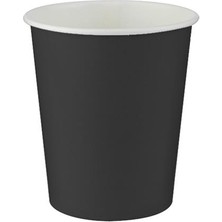 Kikajoy Siyah Karton Bardak 8li