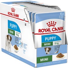 Royal Canin Mini Puppy Pouch Yavru Köpekkonservesi 12X85 gr