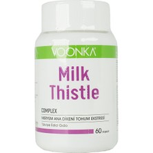 Voonka Milk Thistle Complex  60 Kapsül